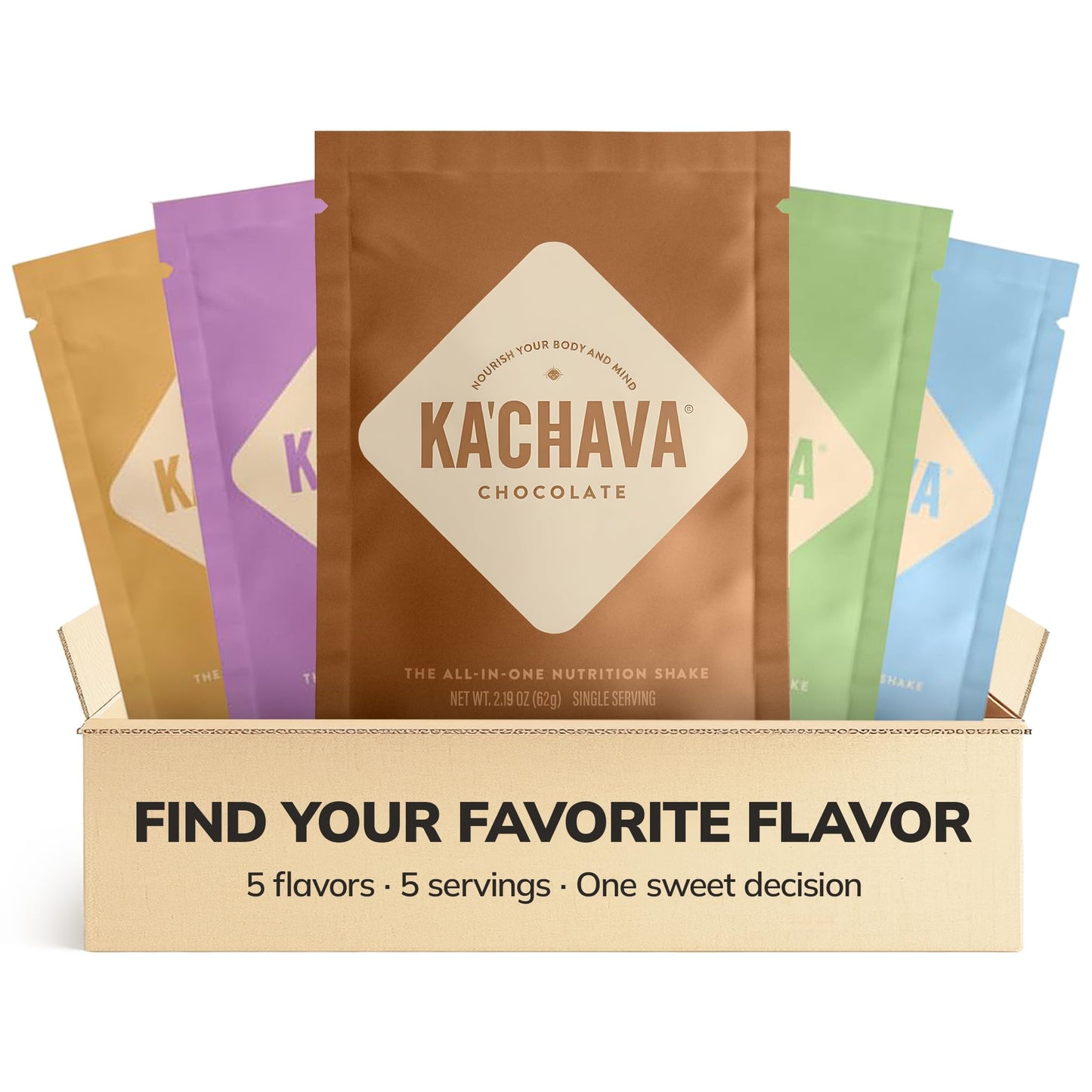 Ka’Chava Whole Body Meal Shake Chocolate 2 lb – Vegan Protein Powder with 85+ Superfoods & Greens – Plant-Based Meal Replacement with Probiotics & Digestive Enzymes – Gluten & Dairy Free (15 Servings)